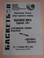 Согдиана-СКИФ Воронеж-Десна Брянск 16-17.03.2011