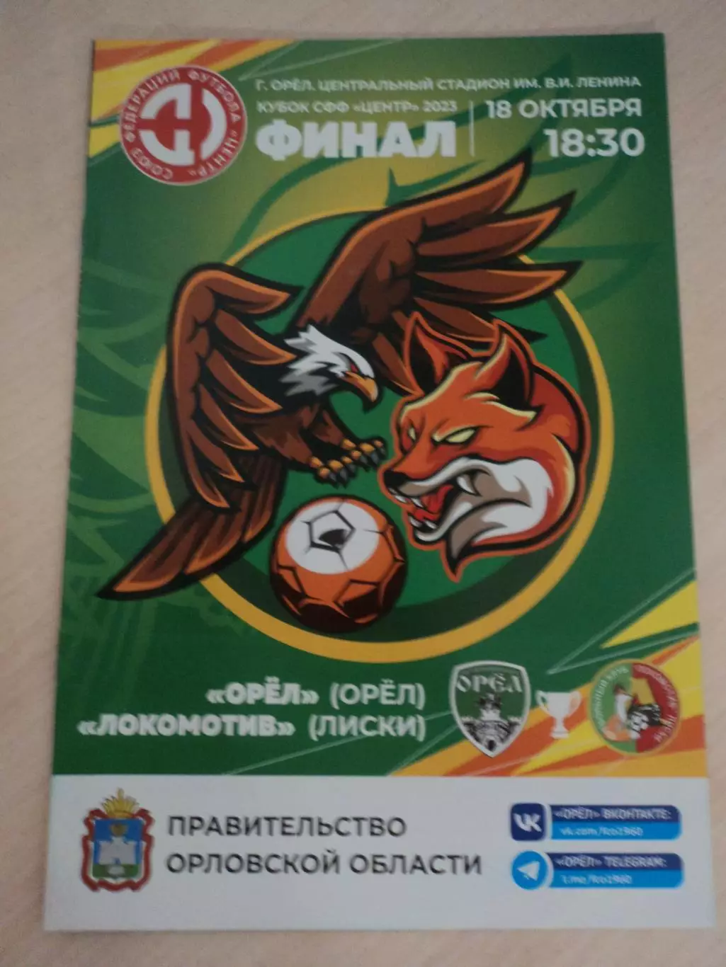 Орел-Локомотив Лиски 2023