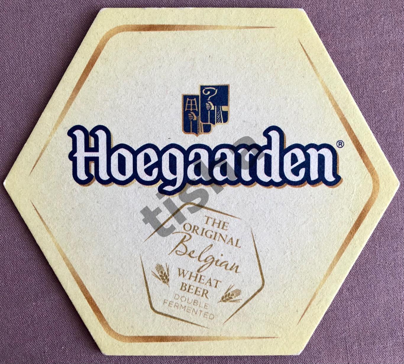 Бирдекель (пивная подставка) HOEGAARDEN (Бельгия)