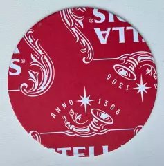 Бирдекель (пивная подставка) STELLA ARTOIS (Бельгия)