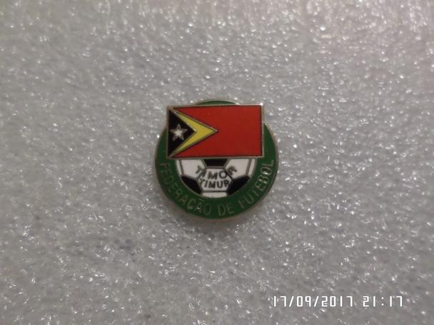 значок Федерация футбола Восточного Тимора ( эмаль)