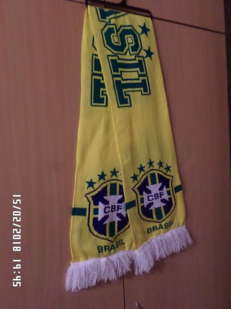 шарф сборная Бразилия