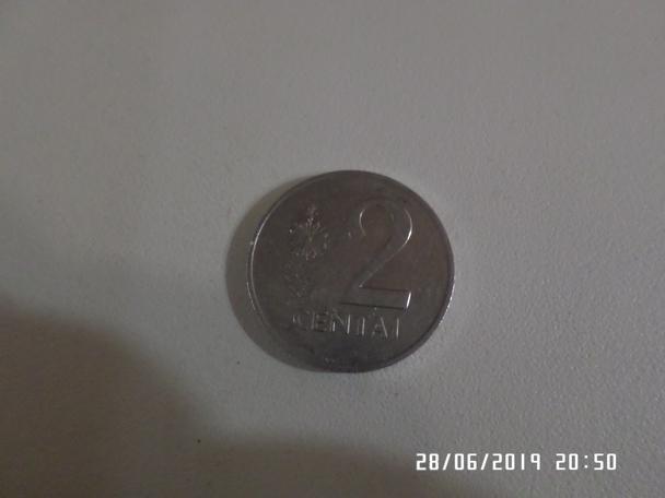 Литва 2 цента