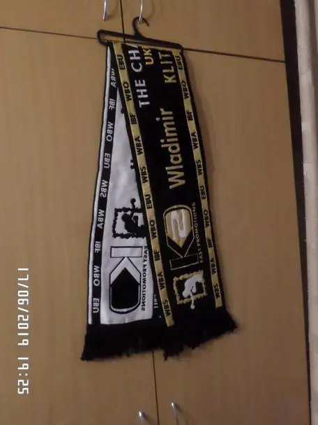 шарф бокс Владимир и Виталий Кличко