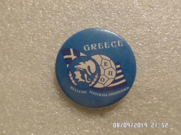 значок федерация футбола Греции