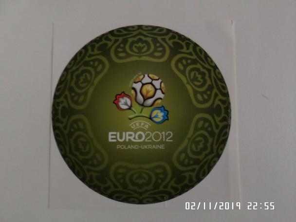 наклейка ЕВРО-2012