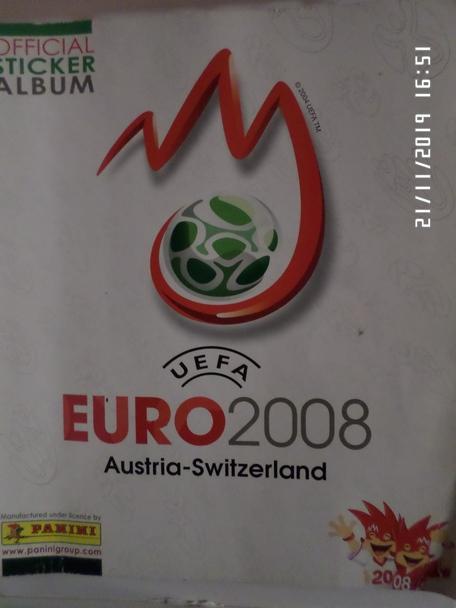 Альбом для наклеек ЕВРО-2008 чистый