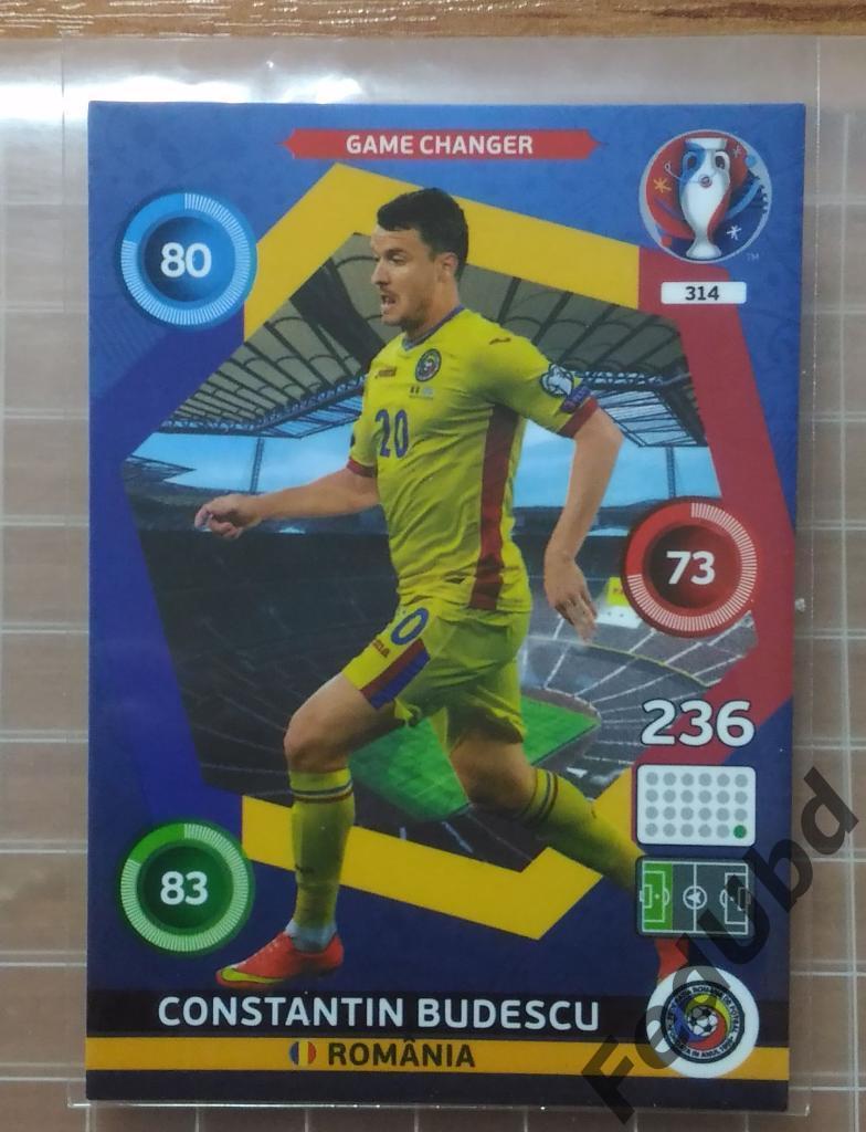 Panini Евро 2016 Adrenalyn - #314 Game Changer Budescu Romania