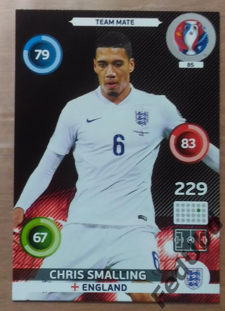 Panini Евро 2016 Adrenalyn - #85 Smalling England