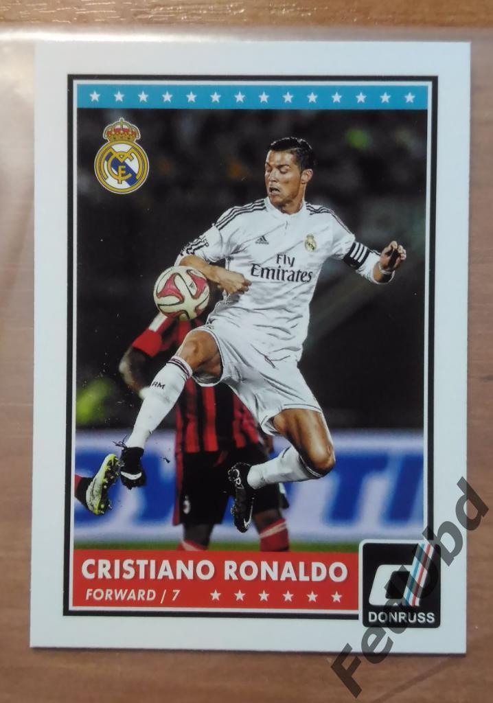 Panini Donruss 2015 Base Cristiano Ronaldo Real Madrid