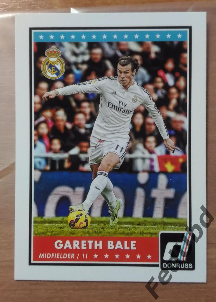 Panini Donruss 2015 Base Gareth Bale Real Madrid