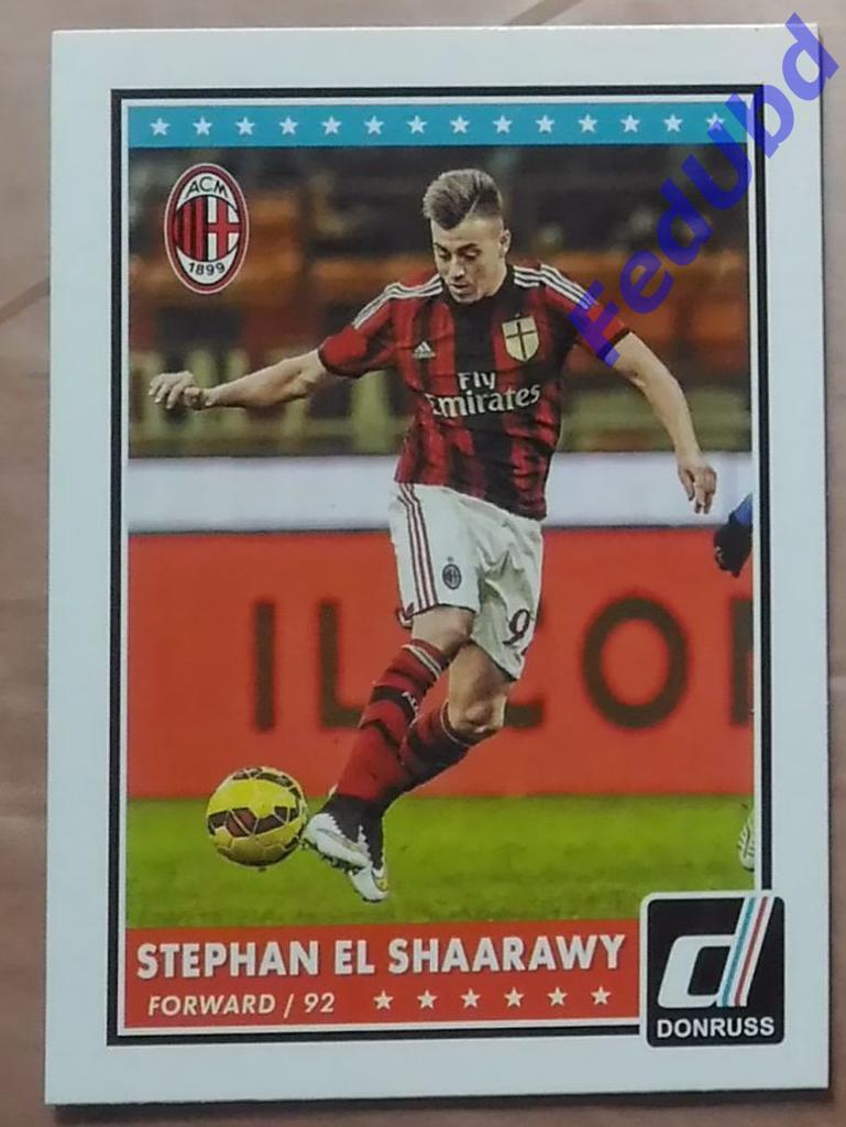 Panini Donruss 2015 Base Stephan El Shaarawy Milan