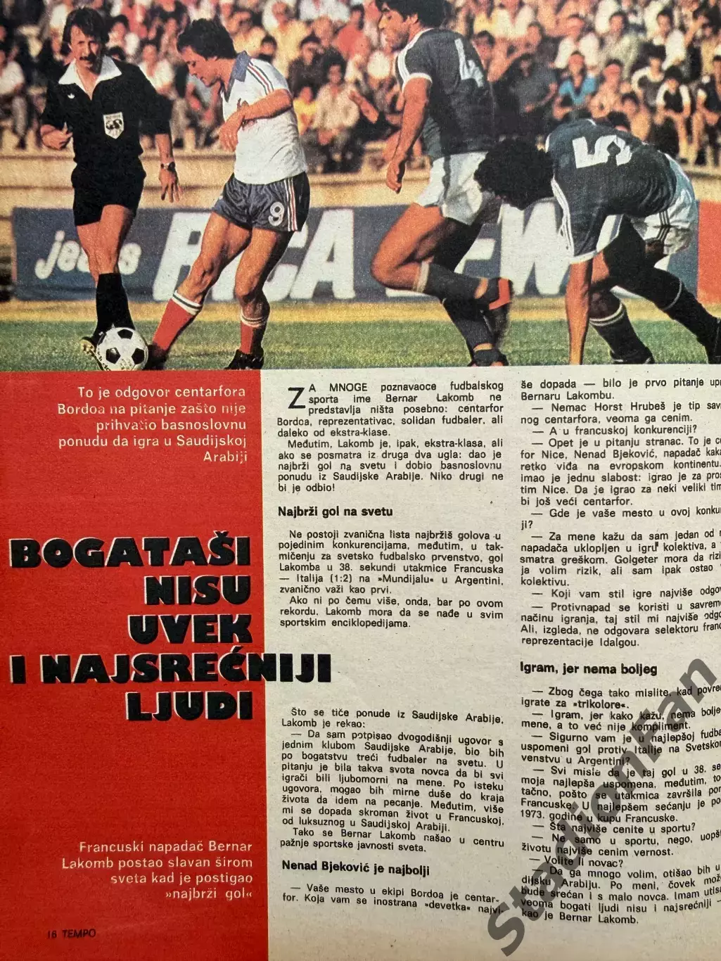 Журнал Tempo nr 786 - 1981 6