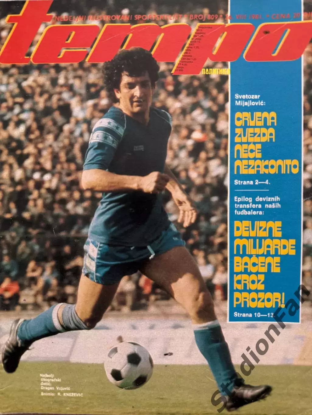 Журнал Tempo nr 809 - 1981