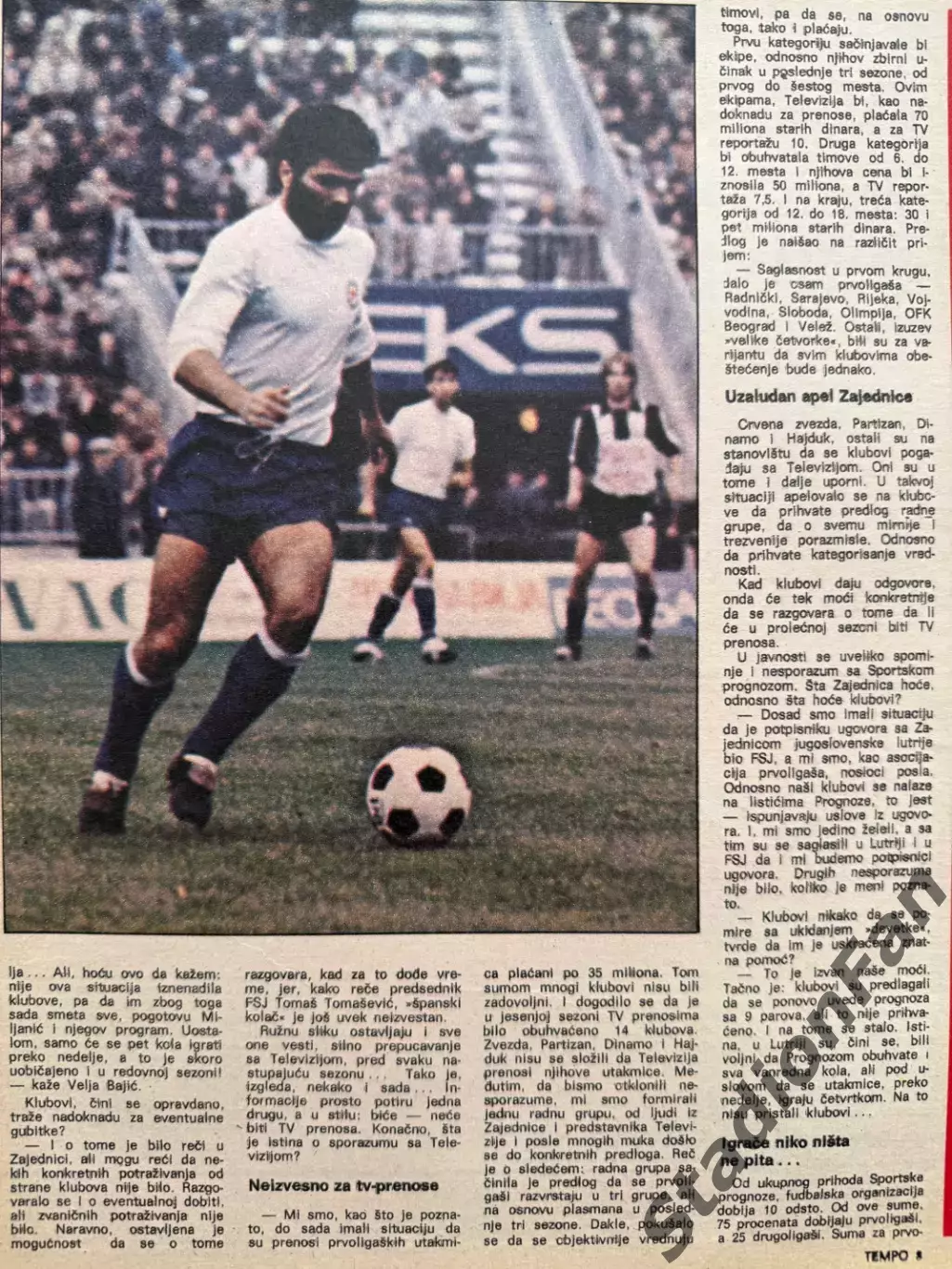 Журнал Tempo nr 826 - 1981 1