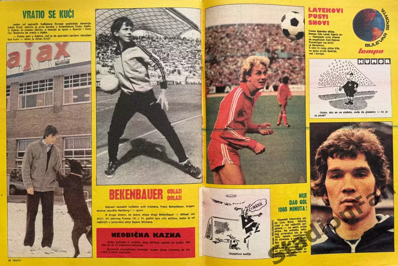 Журнал Tempo nr 826 - 1981 6