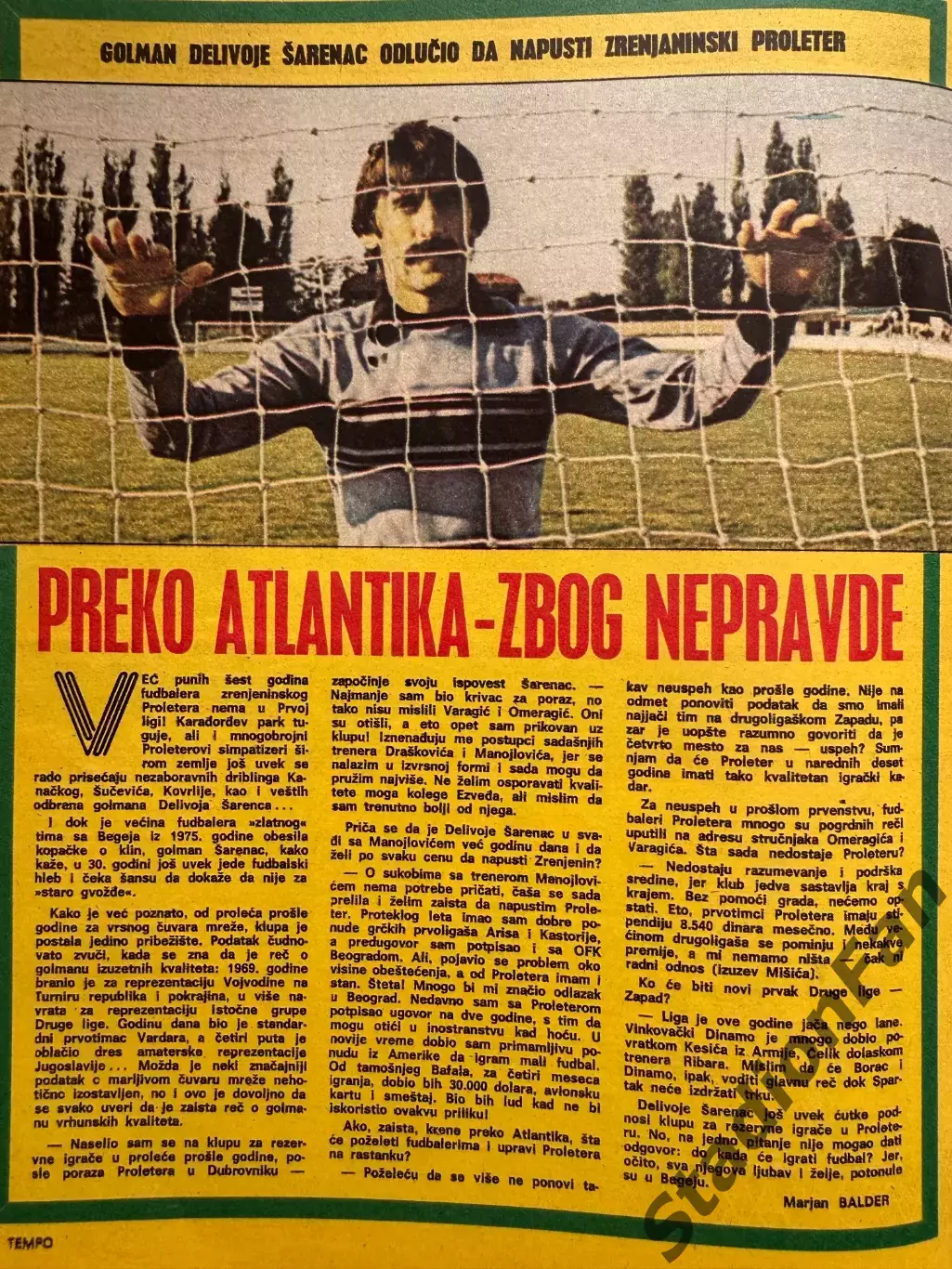 Журнал Tempo nr 826 - 1981 7