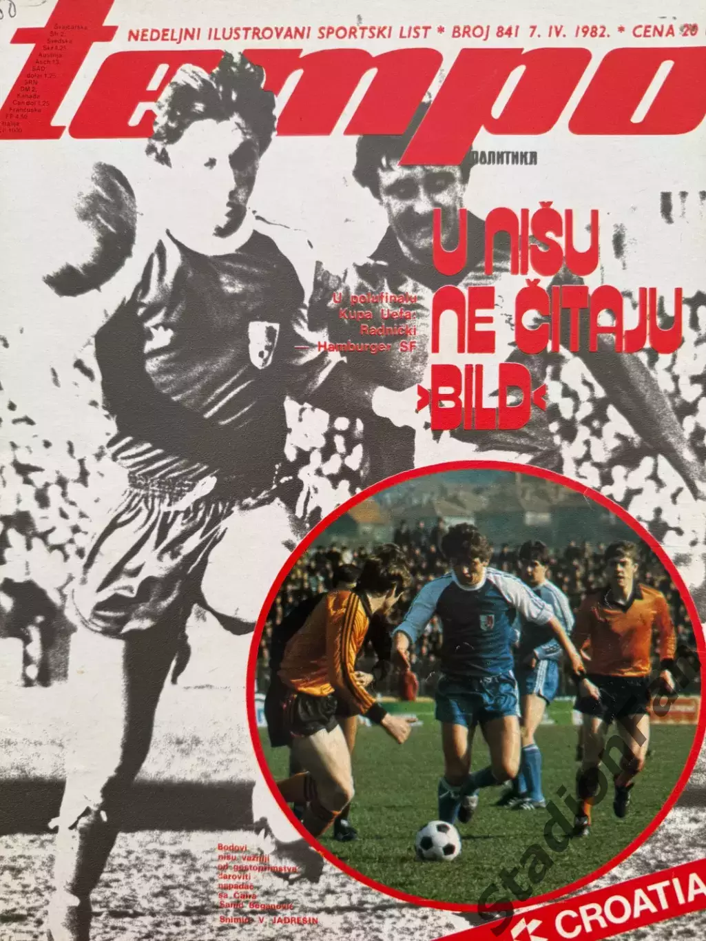 Журнал Tempo nr 841 - 1982