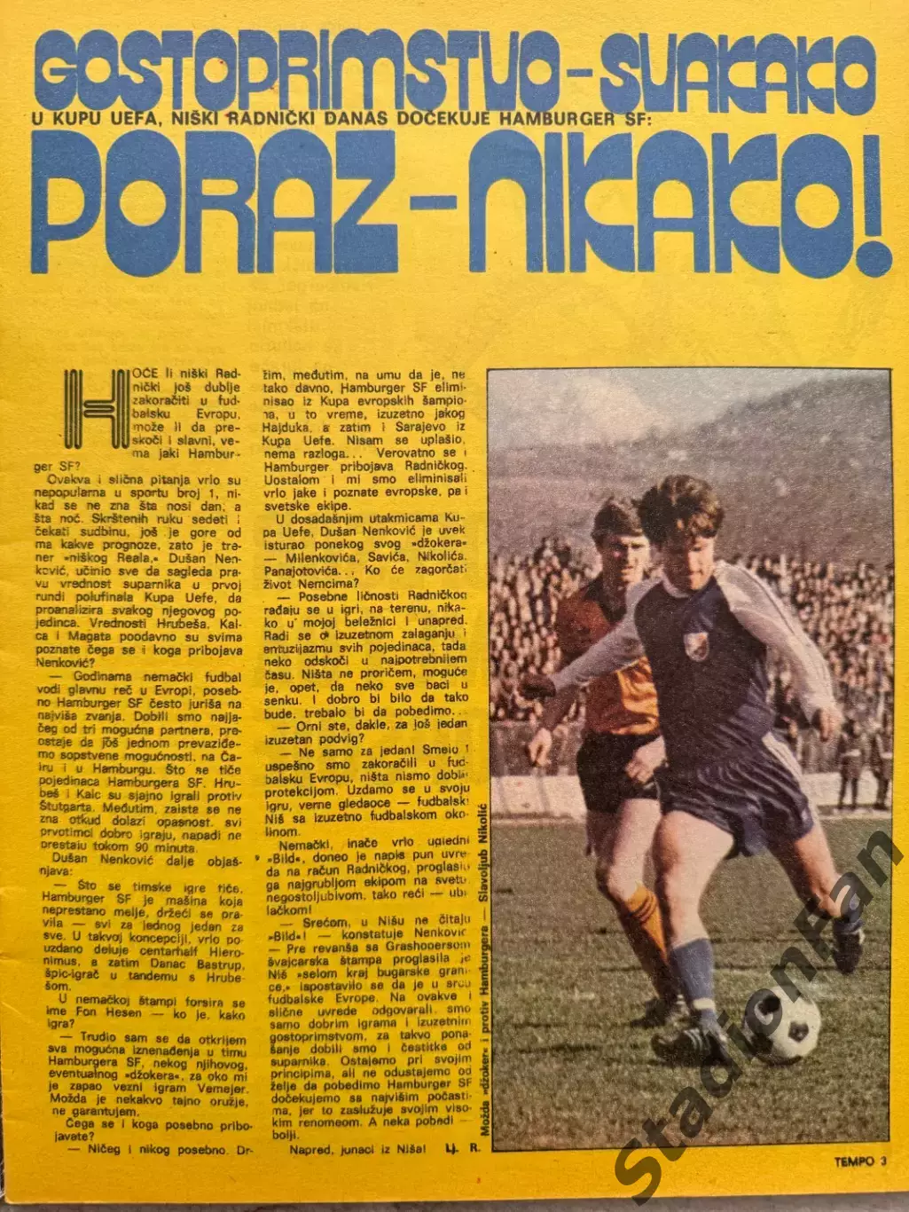 Журнал Tempo nr 841 - 1982 1