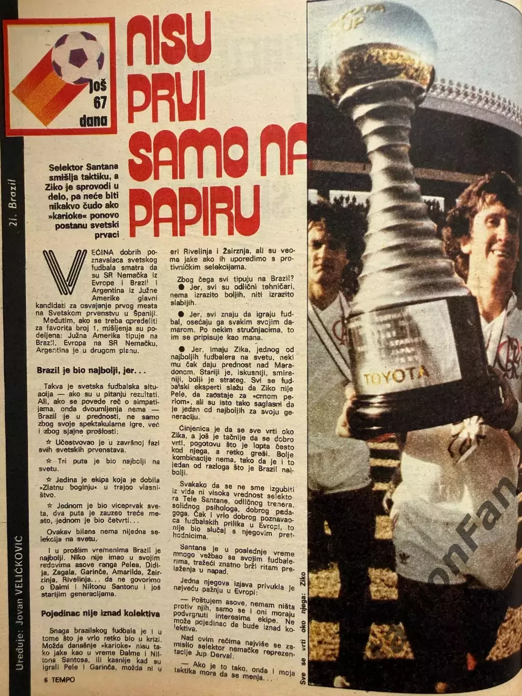 Журнал Tempo nr 841 - 1982 3