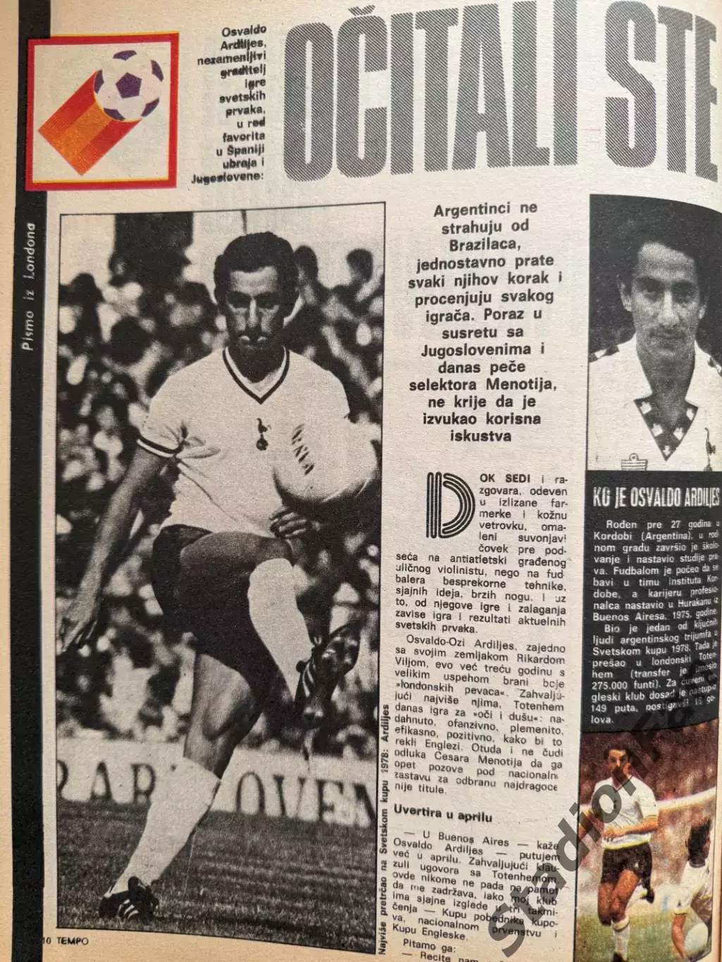 Журнал Tempo nr 841 - 1982 4