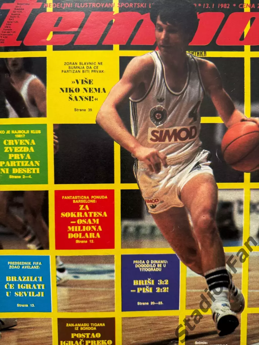 Журнал Tempo nr 829 - 1982