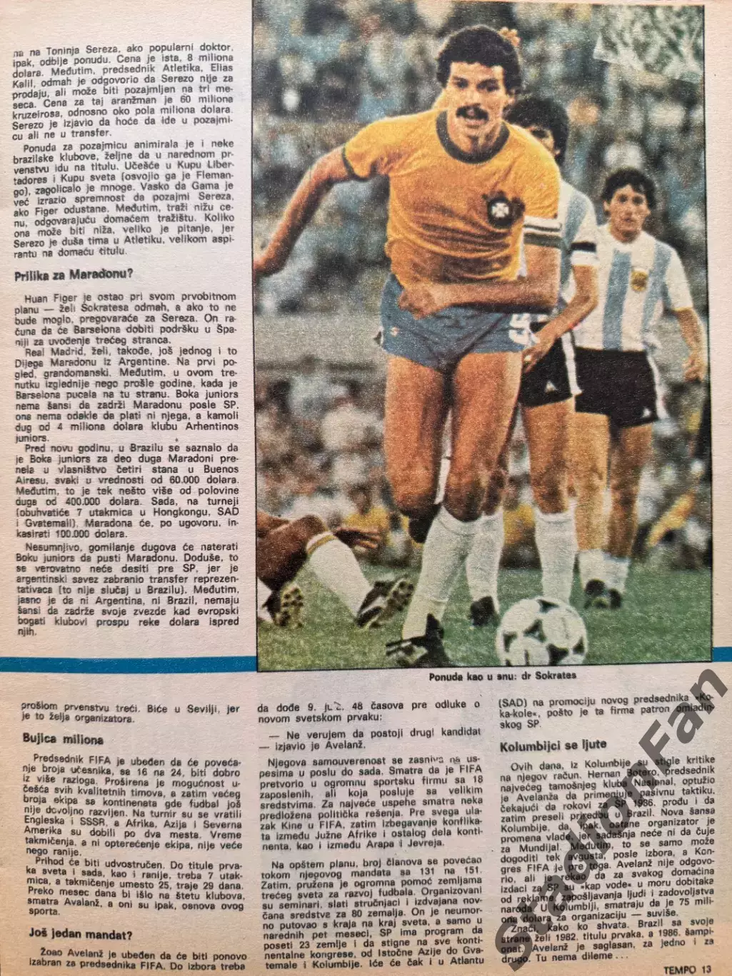 Журнал Tempo nr 829 - 1982 3