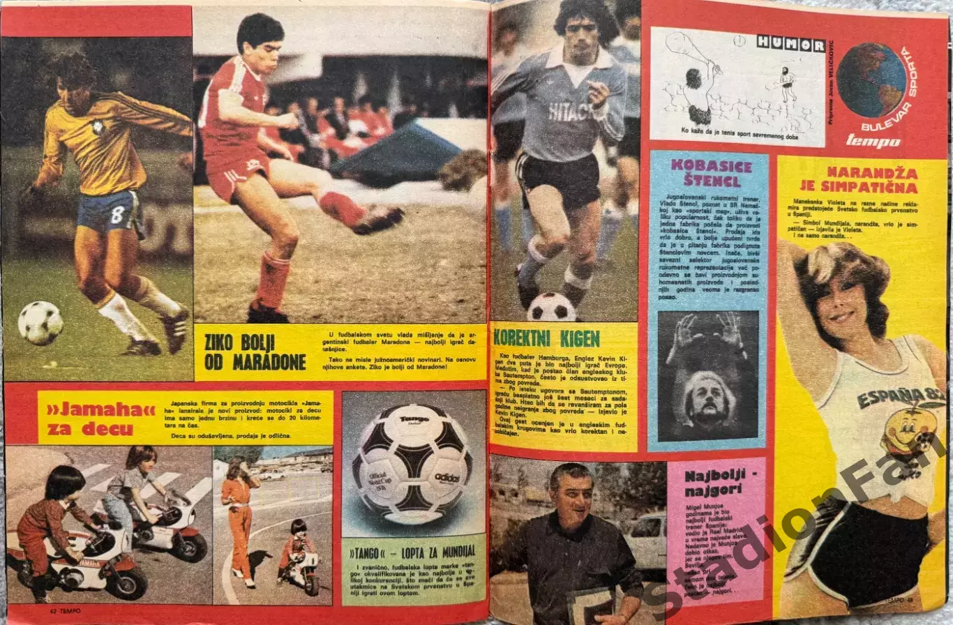 Журнал Tempo nr 829 - 1982 6