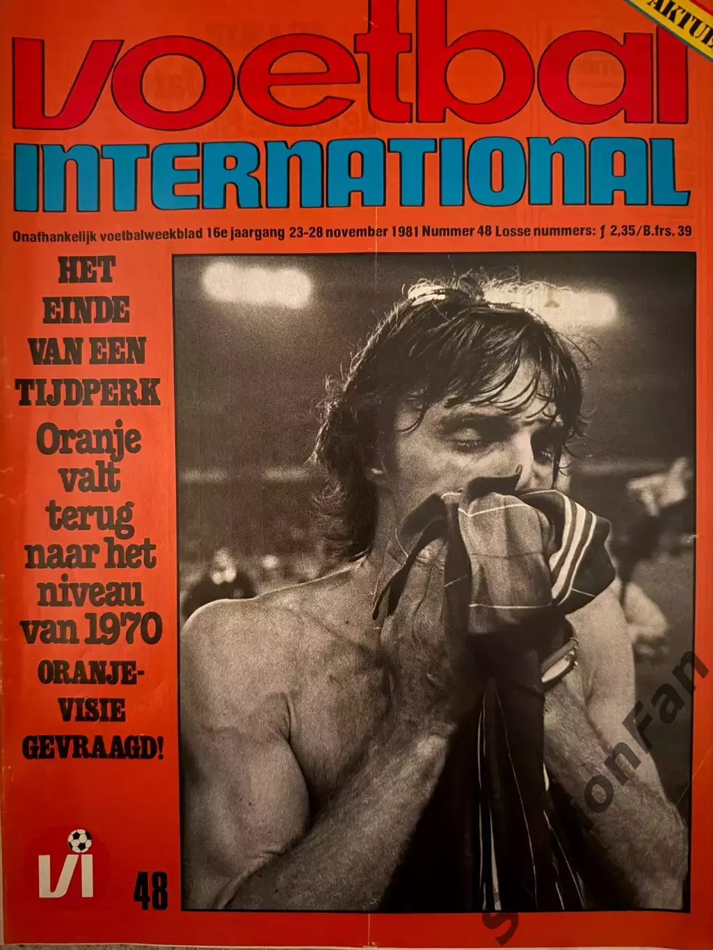 8 журналов Voetbal nr.45,46,47,48,49,50,51,52-1981 3