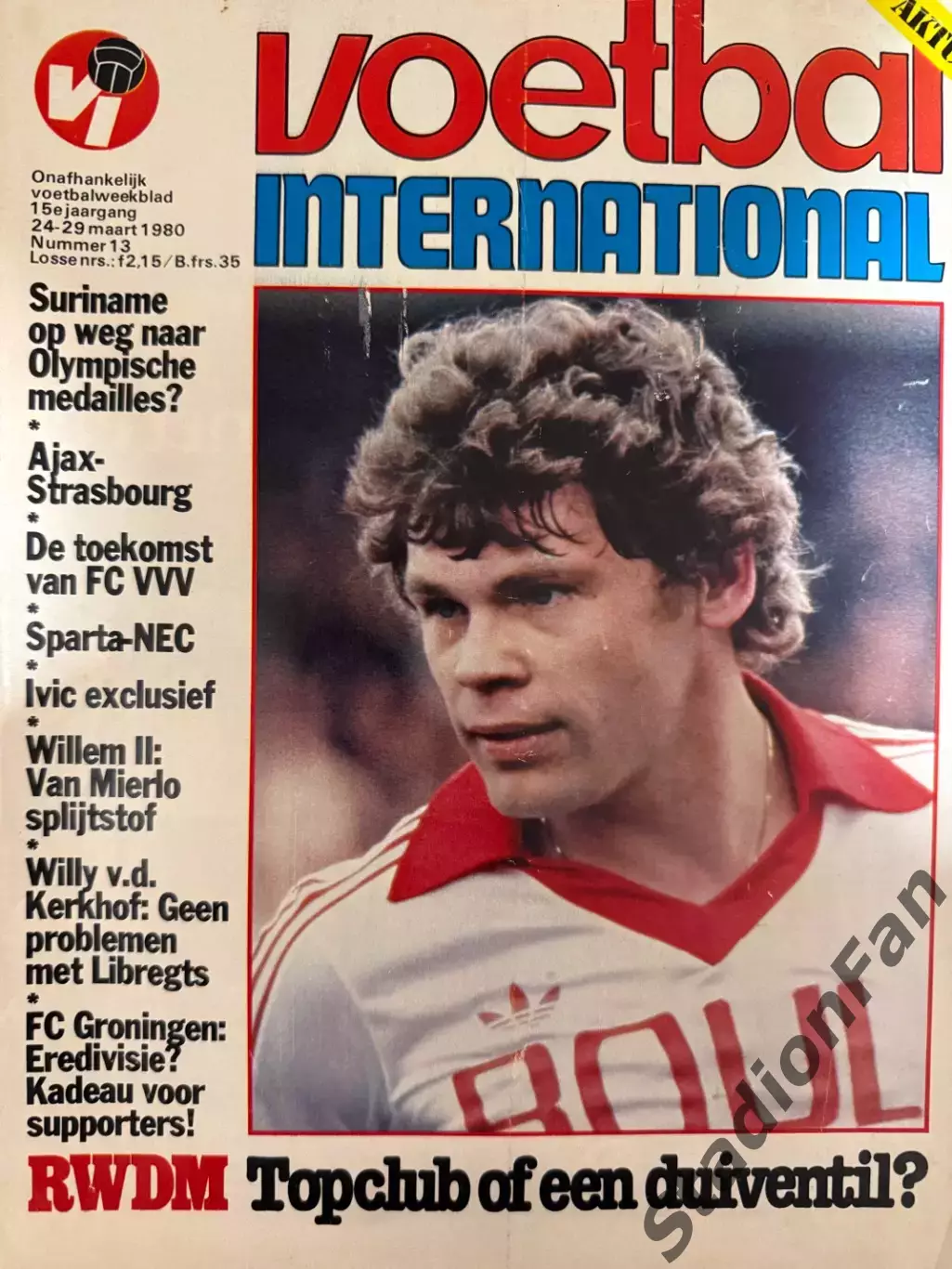 4 журнала Voetbal nr.13,14,30,41-1980