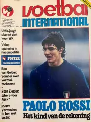 8 журналов Voetbal nr.3,6,15,17,18,20,21,22-1980