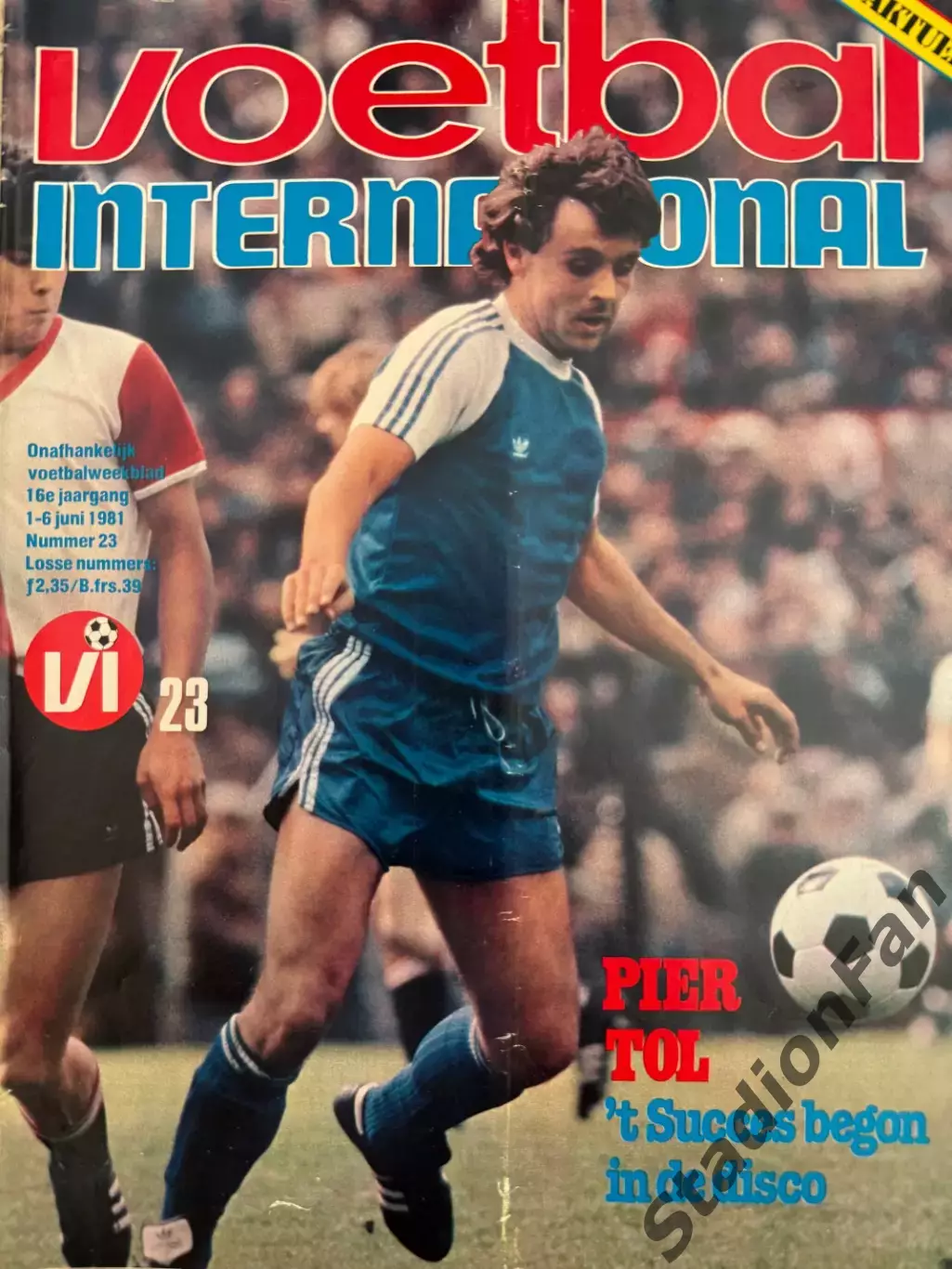 8 журналов Voetbal nr.18,19,20,21,22,23,24,44-1981 3