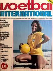 8 журналов Voetbal nr.1,2,3,4,5,6,7,8-1981