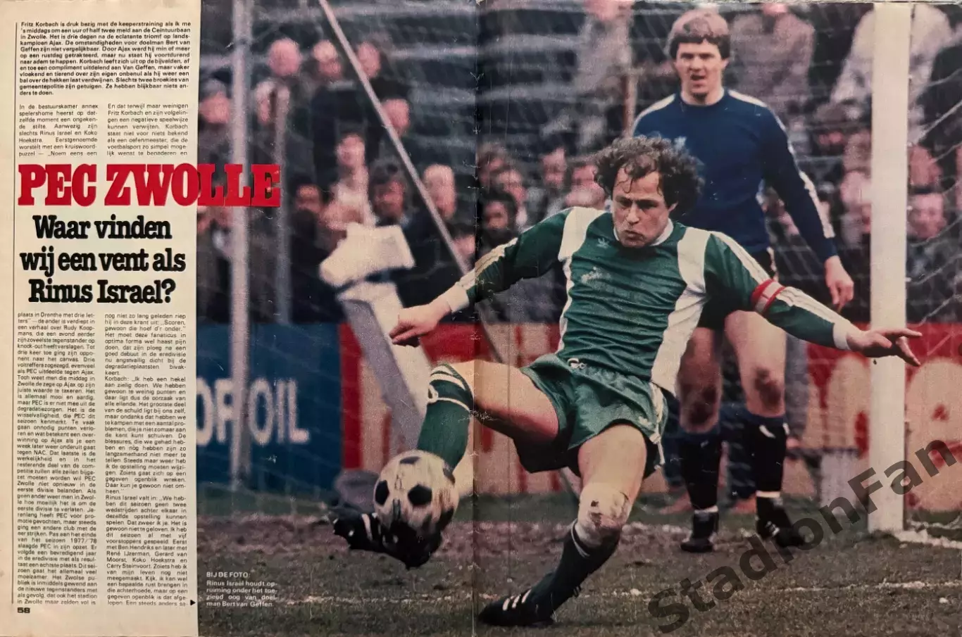 2 журнала Voetbal nr.4,16 -1980 1