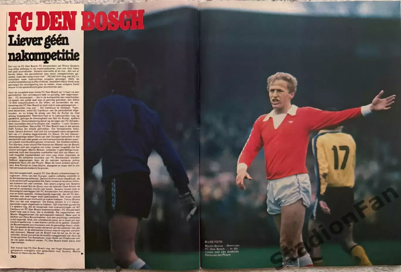 2 журнала Voetbal nr.4,16 -1980 6