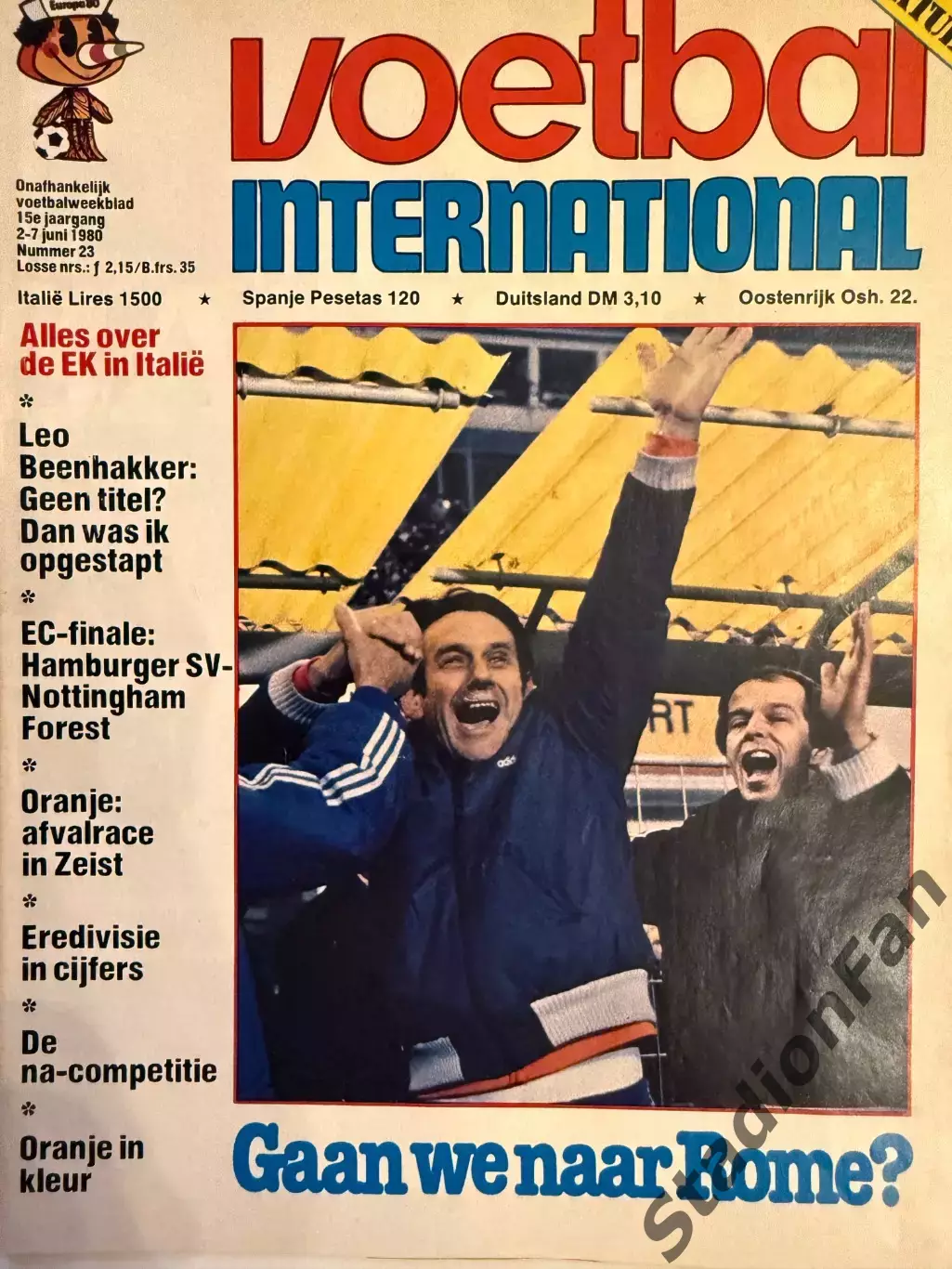 4 журнала Voetbal nr.23,24A,24B,25A -1980 4
