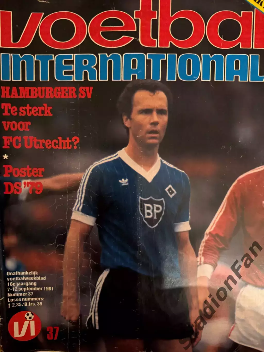 8 журналов Voetbal nr.10,12,28,30,35,37,38,43 -1981 3