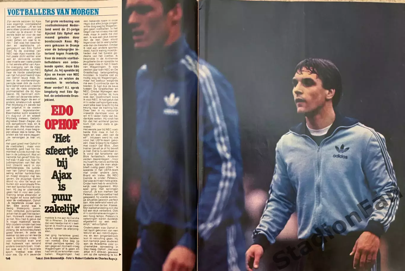 4 журнала Voetbal nr.9,11,13,17 -1981 1