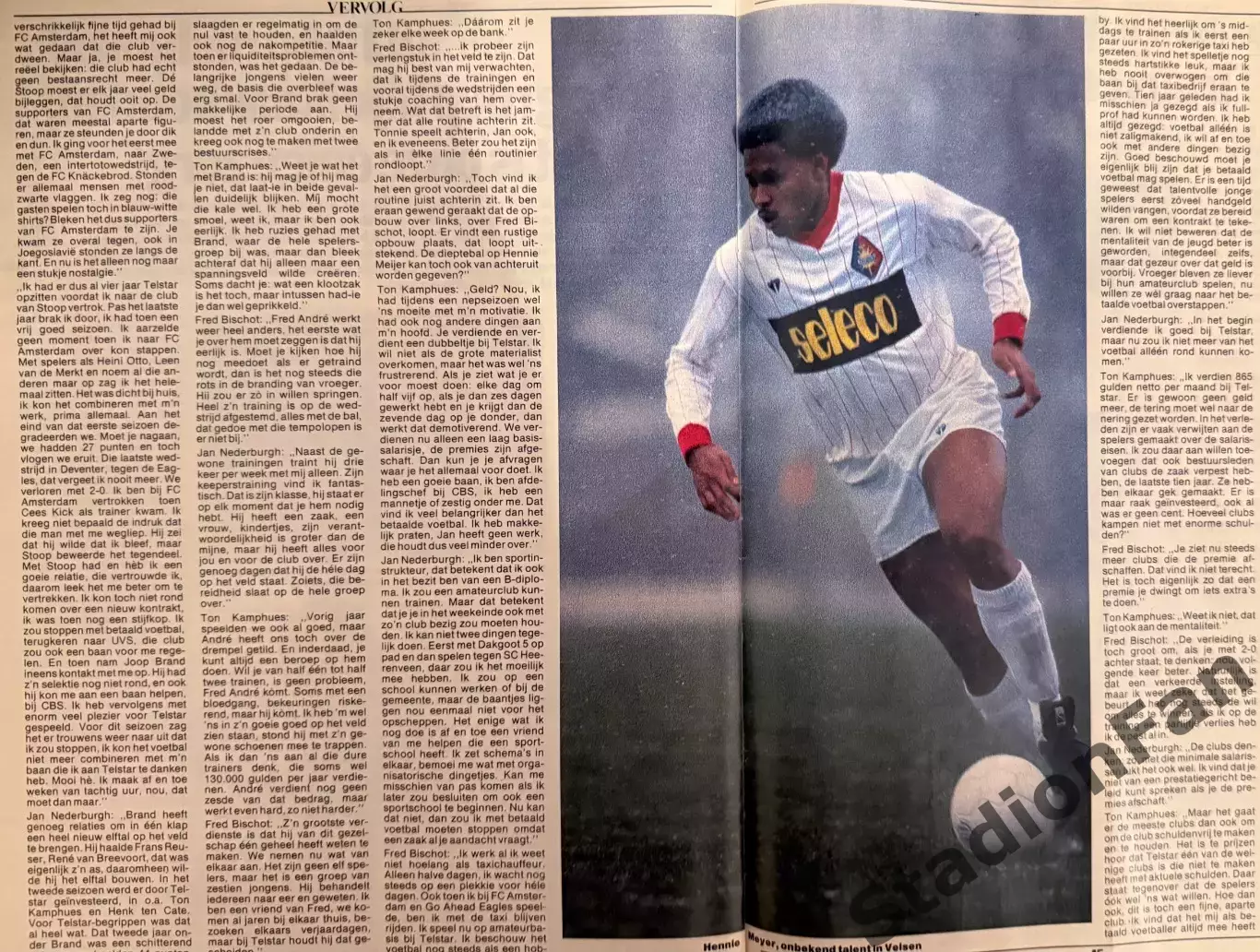 Журнал Voetbal nr.9 - 1984 4