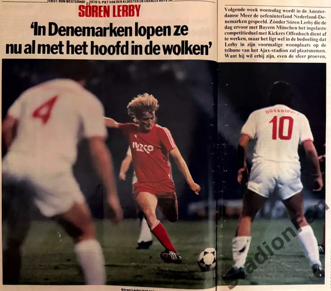 Журнал Voetbal nr.10 - 1984 1