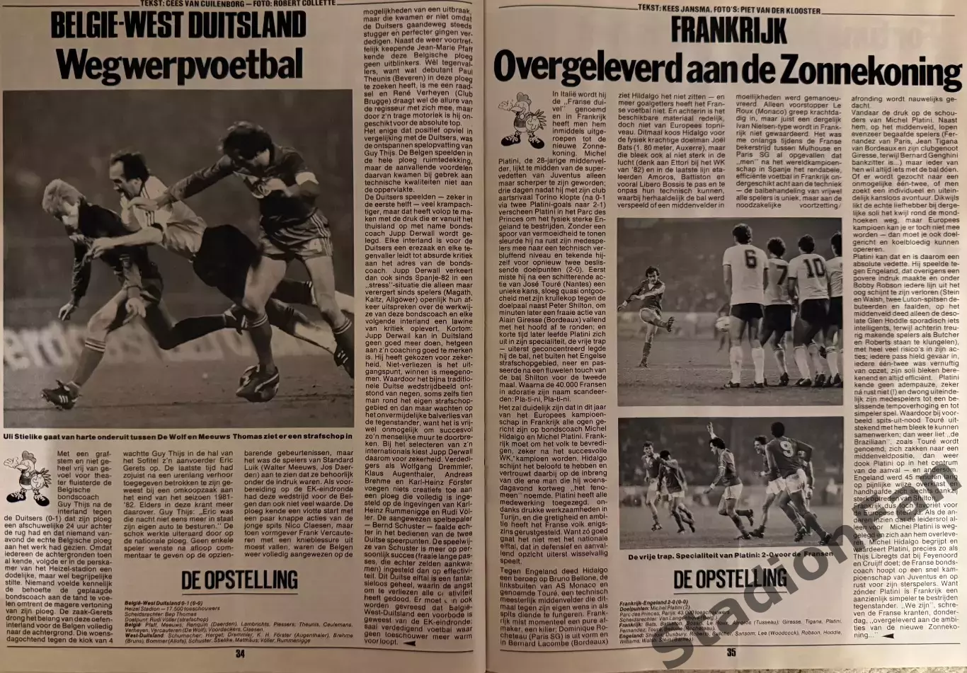Журнал Voetbal nr.10 - 1984 4