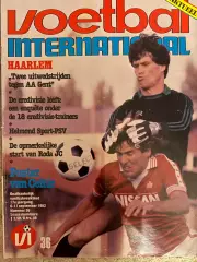 Журнал Voetbal nr.36 - 1982