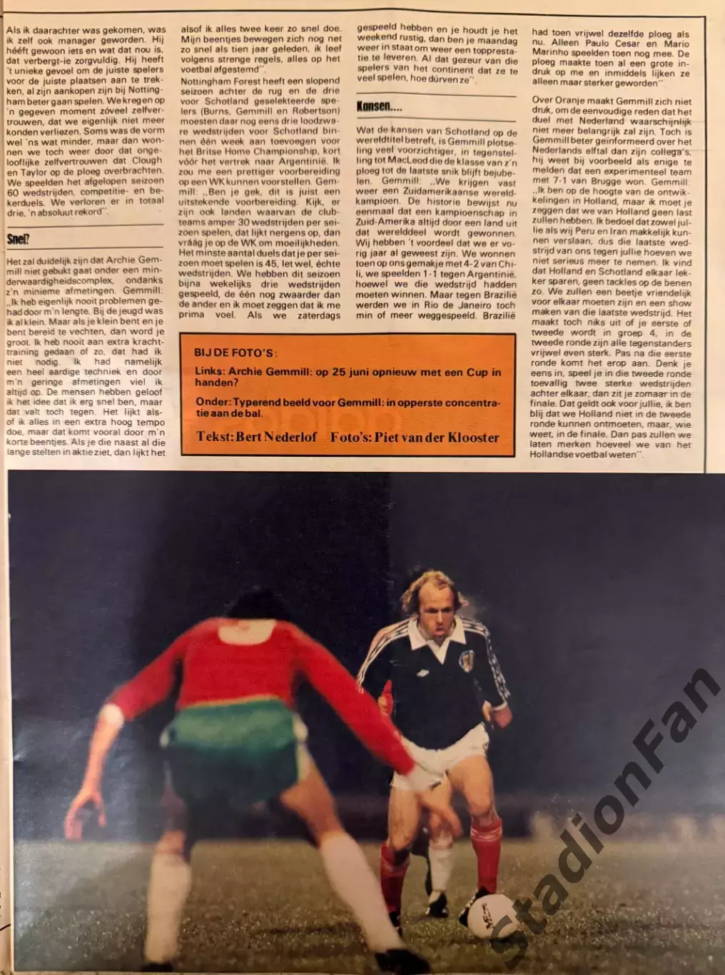 Журнал Voetbal nr.23B-1978 4