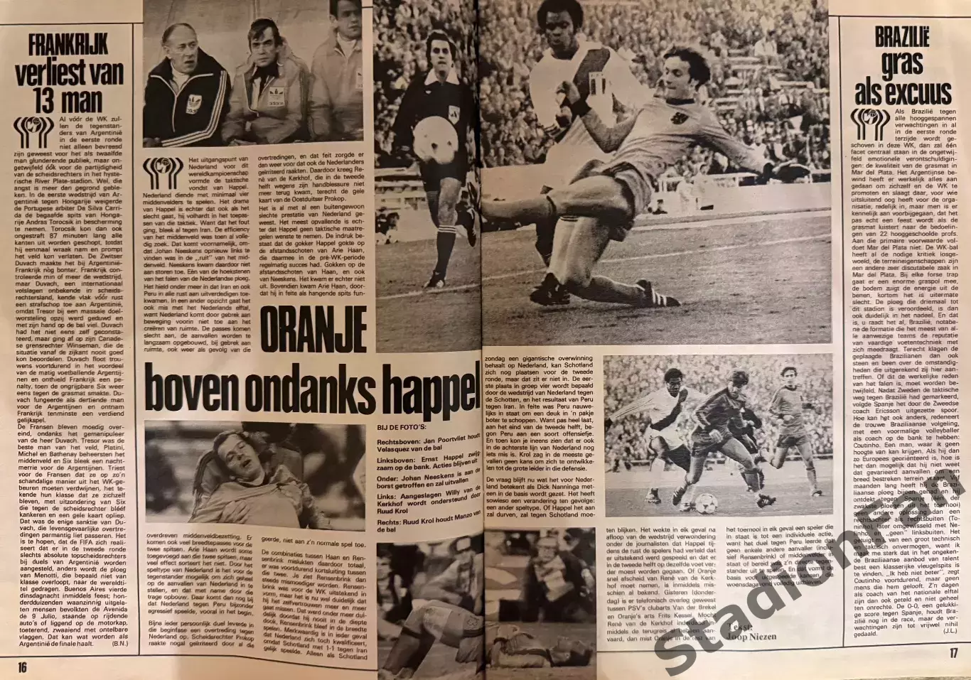 Журнал Voetbal nr.23B-1978 6