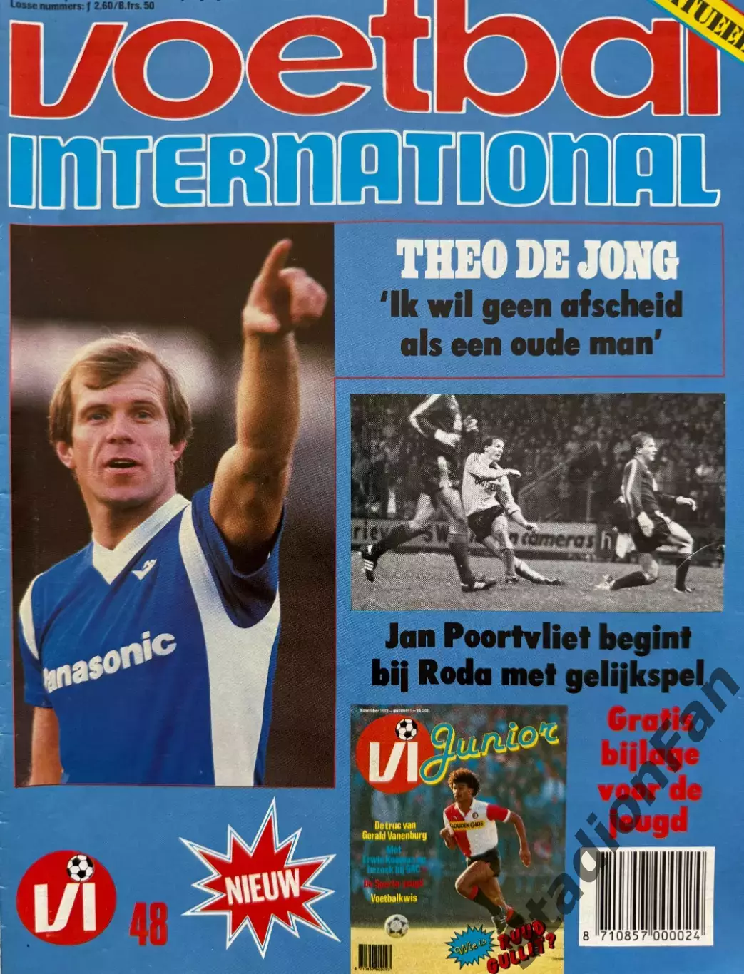 8 журналов Voetbal nr.43,44,45,46,47,48,49,50 - 1983 5