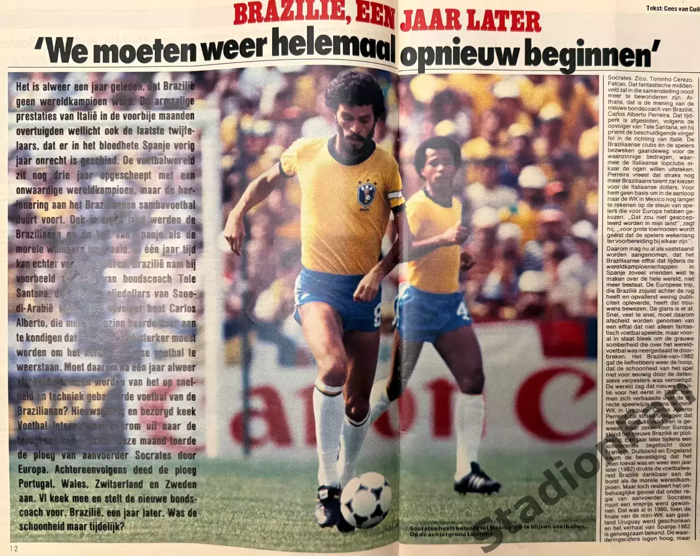 Журнал Voetbal nr.26-1983 3