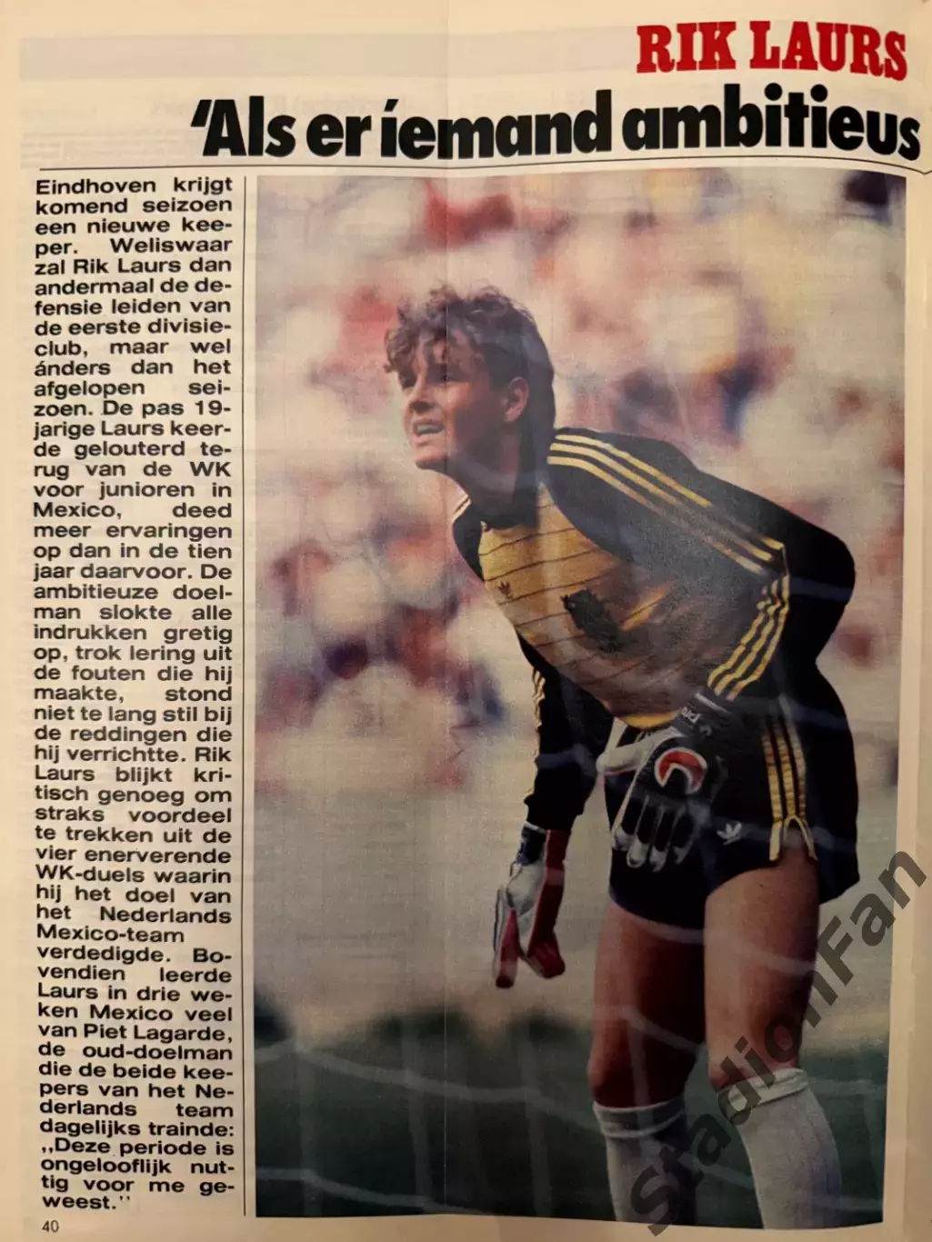 Журнал Voetbal nr.26-1983 6