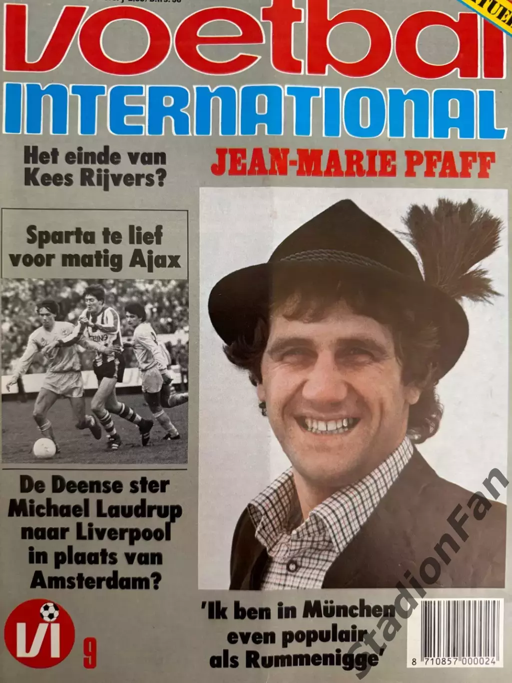 8 журналов Voetbal nr.6,7,8,9,10,11,12,13 - 1983 3