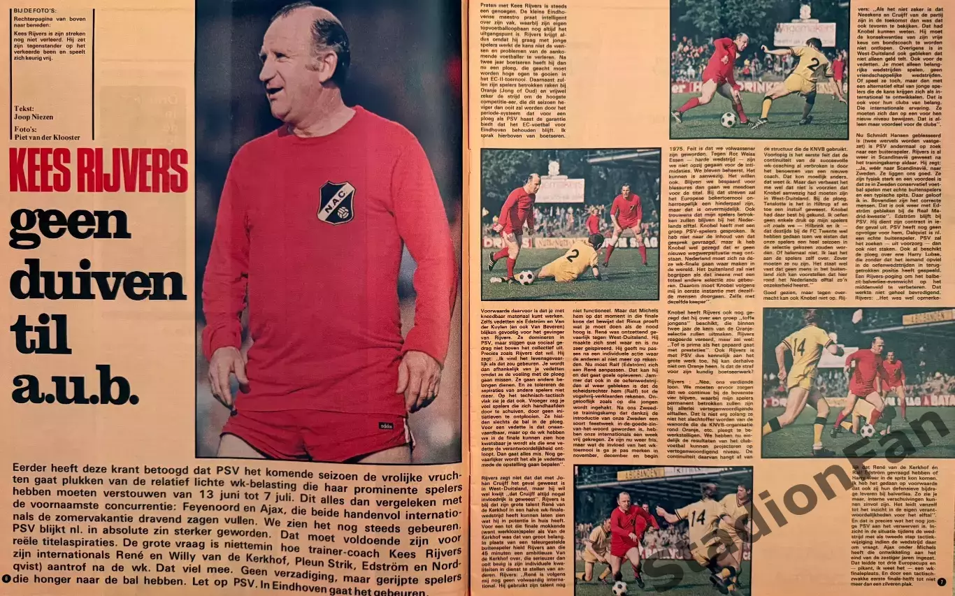 2 журнала Voetbal nr.15,35 - 1974 7