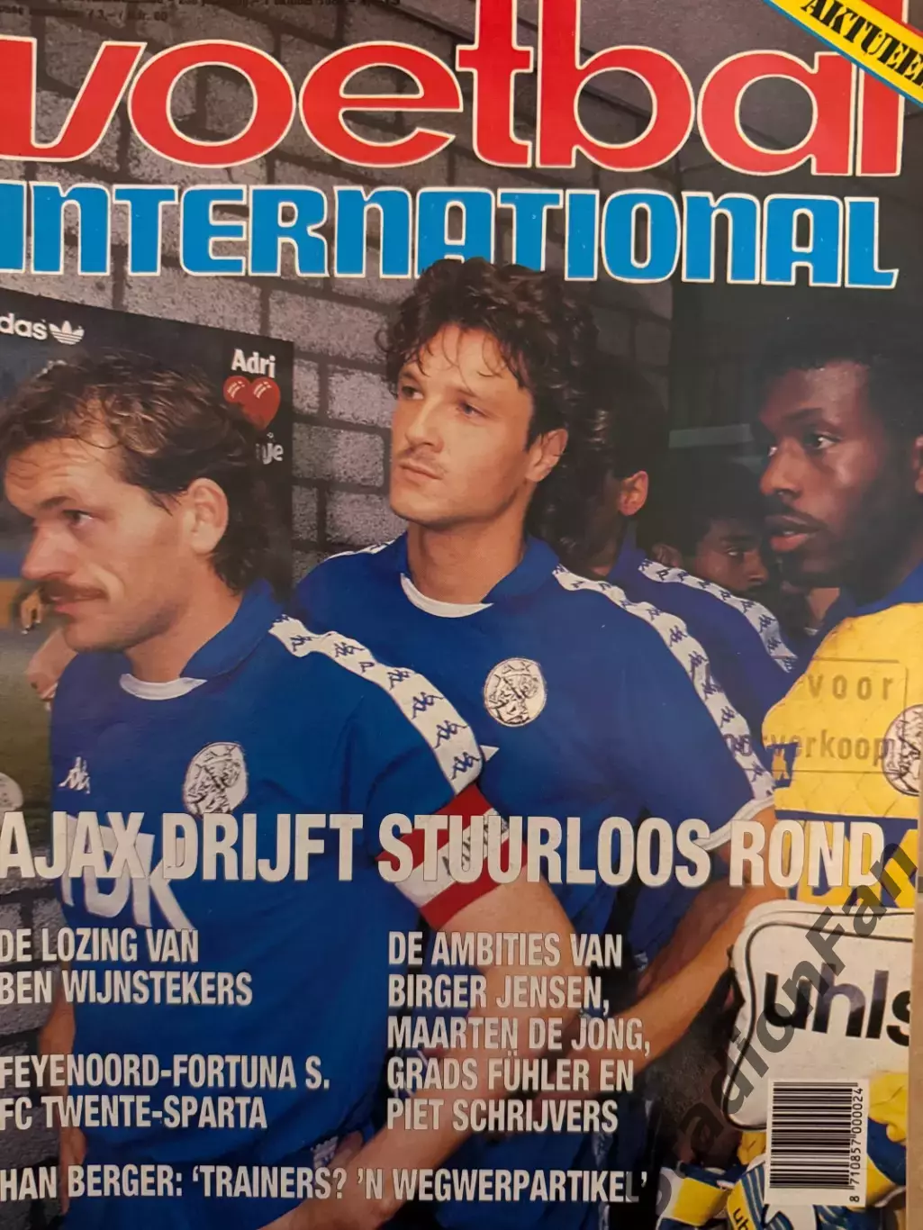 8 журналов Voetbal nr.36,37,38,39,40,41,44,45 -1988 3